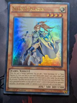 YuGiOh Silent Paladin Ultra Rare 1st Edition DPRP-EN003 - VLP/NM - Image 1