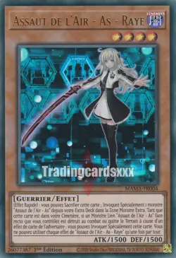 Yu-Gi-Oh! Assaut de l'Air - As - Raye : UR MAMA-FR004 - Image 1