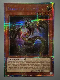 YUGIOH STARLIEGE SEYFERT (EFFECT) ASIA ENGLISH EDITION CR10-AE086 PSER - Image 1