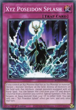 Yugioh ROTA-EN069 - Xyz Poseidon Splash - Common - Image 1