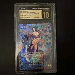 One Piece Boa Hancock OP07-051 CGC Pristine 10 Japanese sp ver super rare - Image 1