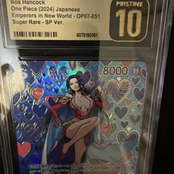One Piece Boa Hancock OP07-051 CGC Pristine 10 Japanese sp ver super rare - Image 3