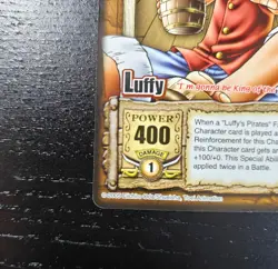 Luffy Pirates's Ambition One Piece CCG PR001 Shonen Jump Promo Lightly Played - Image 4