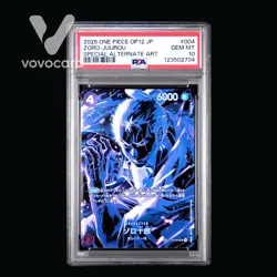 ZORO JUUROU 2025 ONE PIECE ST18-004 OP12 LEGACY OF THE MASTER SP PSA 10 GEM MINT - Image 1