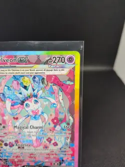 Pokemon Sylveon EX TCG Card Prismatic Evolutions 156/131 NM Condition - Image 2