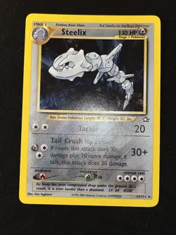 Steelix 15/111 Unlimited - Holo Rare Pokemon Card - Neo Genesis - NM/LP - Image 2