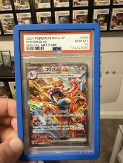 Pokemon Greninja EX Special Art Rare Card Crimson Haze #090/066 - Image 1