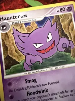Haunter 40/100 D&P Stormfront Uncommon Pokemon Card - Image 2