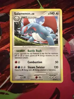 Salamence 24/100 Stormfront Rare Pokemon Card - Image 1