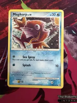 Magikarp 65/100 D&P Stormfront Common Pokemon Card - Image 1