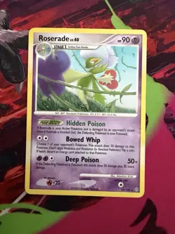 Roserade 23/100 D&P Stormfront Rare Pokemon Card - Image 1