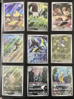 Pokemon TCG Lot Of 9 Illustration Rare Cards NM - Image 1