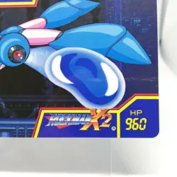 54 Crystal Hunter MEGA (ROCK) Man X2 Card 1994 BANDAI JAPAN CAPCOM TCG - Image 5