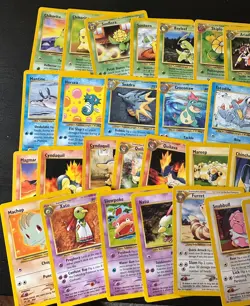 Pokemon Neo Genesis Vintage Lot - 45 Cards - No Dups - English WOTC - Image 2