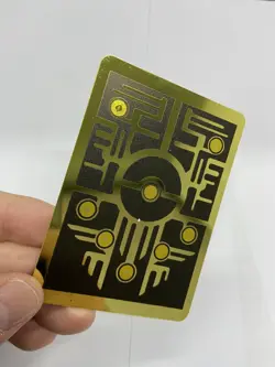 1999-2000 Wizards Gold Metal Pokemon Card-Collectible Gift Display！HOT!! - Image 5