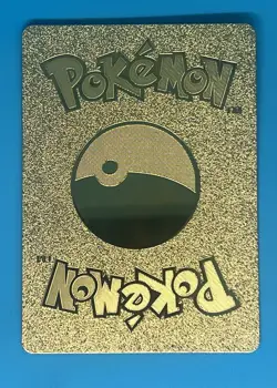 Pokemon Gold Foil Fan Art Card MCharizard EX - Image 2