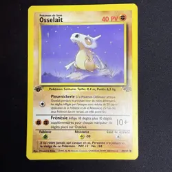 Carte Pokemon TCG Ossatueur Jungle Card 39/64 1st Edition WOTC French NM - Image 1