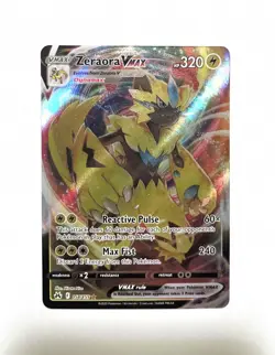 Zeraora VMAX 054/159 Holo Full Art Ultra Rare Crown Zenith Pokemon Card NM - Image 1