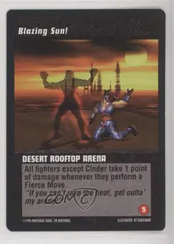 1996 Killer Instinct Trading Card Game Blazing Sun! - Image 1