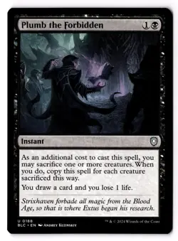 Plumb the Forbidden 188 Commander: Bloomburrow NM - Image 1