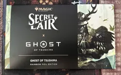 2025 MTG x Secret Lair X Ghost Of Tsushima Foil Edition SOLD OUT SEALED - Image 1