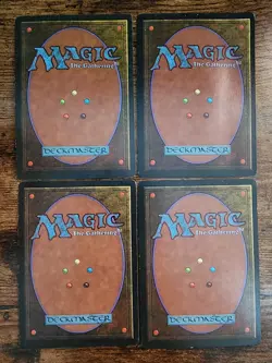 4x MTG Veteran Bodyguard ⭐LP Slight Warp ⭐Revised Edition ⭐16 HQ PICS Magic x4 - Image 2