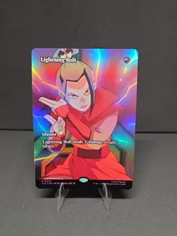 Lightning Bolt (Borderless - Foil) MTG: Avatar The Last Airbender - M 0032 - Image 1