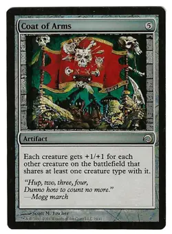 Coat of Arms Foil [Premium Deck Series: Slivers] Lightly Played Foil - Image 1