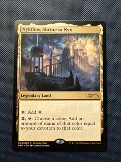 MTG Nykthos, Shrine to Nyx - Pro Tour Promos (PTP) NM - Image 1