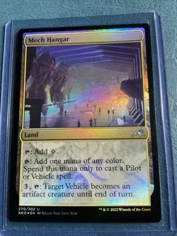NM Mech Hangar, MTG, Kamigawa Neon Dynasty, Magic the Gathering, 270 - Image 1