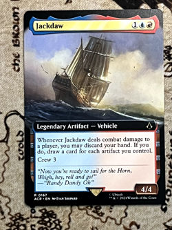 Jackdaw (Extended Art) - Universes Beyond: Assassin's Creed - 167 - NM - Image 1