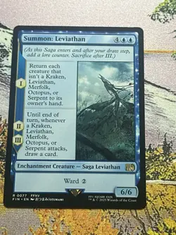 Summon: Leviathan Final Fantasy MTG - Image 4