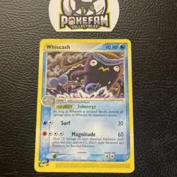 Whiscash 48/97 Uncommon Dragon Pokemon Lightly Played - Image 1
