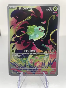 Bulbasaur 133/132 - Illustration Rare - Mega Evolution - Pokemon TCG NM - Image 1