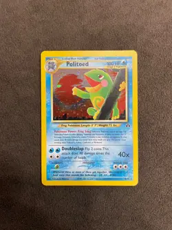 Politoed 8/75 Neo Discovery Tomokazu Komiya Holo Pokemon TCG LP - Image 1