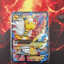 Pokemon TCG M Ampharos EX 88/98 Full Art Ultra Rare - XY Ancient Origins - LP - Image 3