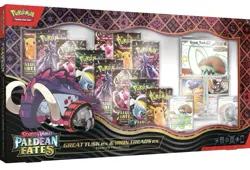 Pokemon TCG Paldean Fates Great Tusk Premium Collection Box Factory Sealed New - Image 1