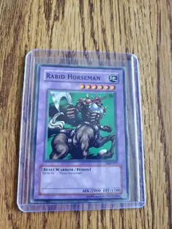 Yu-Gi-Oh TCG MRD-077 Rabid Horseman Metal Raiders Unlimited NM-MT English - Image 1