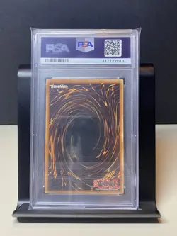 Yu-Gi-Oh! TCG Gemini Elf LON-E000 1st Edition Secret Rare PSA 9 (Europe) - Image 2