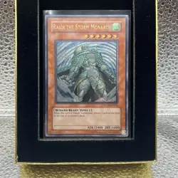 Yugioh Raiza the Storm Monarch FOTB-EN026 Ultimate Rare Unlimited NM - Image 1