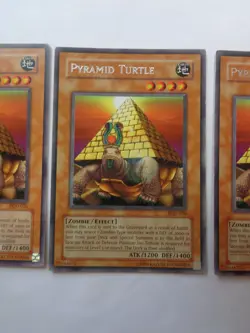Playset: 3x Pyramid Turtle PGD-026 (Rare, Unlimited, Lightly Played / LP) Yugioh - Image 4