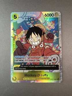 Monkey D Luffy - OP07-109 - Super Rare - 500 Years in the Future - One Piece - Image 1