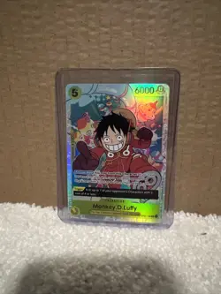 One Piece TCG Monkey.D.Luffy (109) OP07-109 500 Years in the Future Foil - Image 1