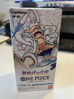 ONE PIECE TCG OP5 Booster Box AWAKENING OF THE NEW ERA OP-05 OP05 - JAPANESE Jap - Image 1