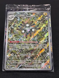 Pokemon TCG Magneton SVP 159 Surging Sparks Promo Card NM Condition, Sealed - Image 1