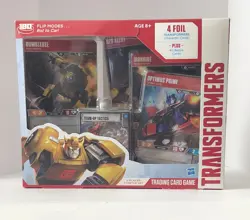 Tranformers Autobots 2-Player Trading Card Starter Set + 4 FOILS! New Dented Box - Image 1