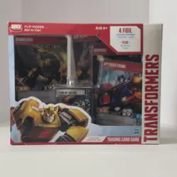 Tranformers Autobots 2-Player Trading Card Starter Set + 4 FOILS! New Dented Box - Image 2