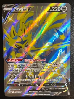 Zacian V (Shiny) - Promo SWSH: Sword & Shield Promo Cards SWSH292 NM - Image 1