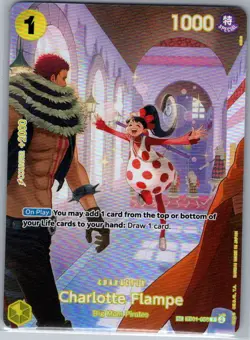 Charlotte Flampe (SP) EB01-056 English Royal Blood - One Piece Card - NM - Image 1