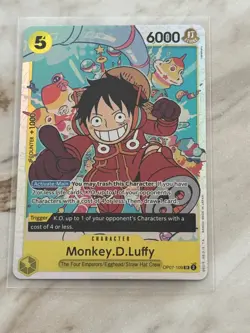 One Piece Monkey. D. Luffy OP07-109 Card - Image 1